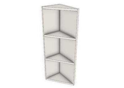 Wall End Open Shelf Cabinet (WES)